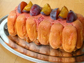 Charlotte aux prunes