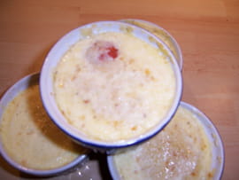 Flan aux tomates cerises