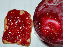 Confiture de framboises