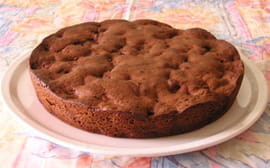 G�teau poire-chocolat