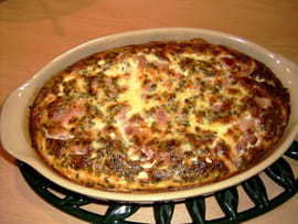 Clafoutis aux lardons