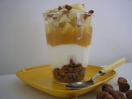Dessert au verre facile