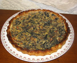 Tarte feuillet�e aux champignons sauvages