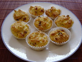 Muffins oignons-lardons