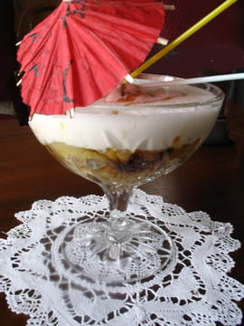 Milk-shake rhum banane