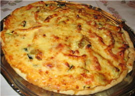 Tarte facile aux l�gumes du soleil