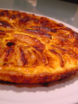 Tarte fondante aux pommes