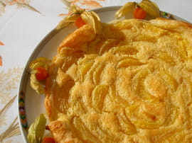Tarte amandine aux cl�mentines