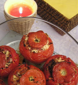 Tomates farcies � la feta