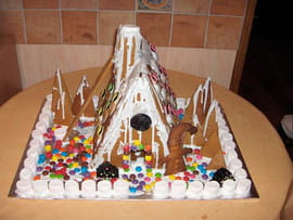 Maison en pain d �pices