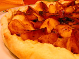Tarte au calvados