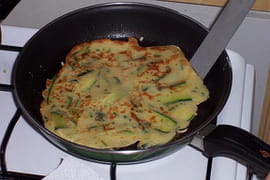 Cr�pes aux courgettes