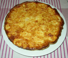 Tarte mozzarella et bolognaise