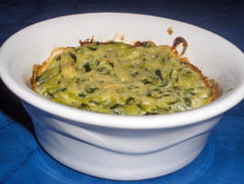 Mini gratins de courgettes l�gers