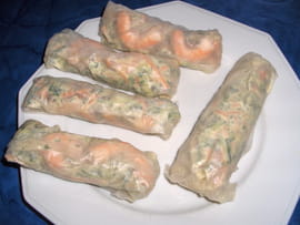 Rouleaux de printemps aux crudit�s