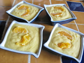Cr�me mousseuse � l orange