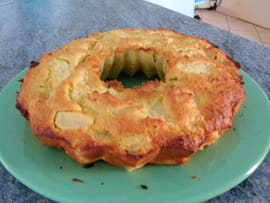 G�teau pomme et coco