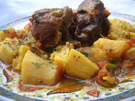 Rago�t de cabri aux �pices