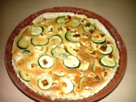 Tarte courgette-feta