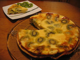 Flan aux kiwis