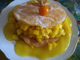 Millefeuille de mangues