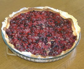 Tarte aux fruits rouges