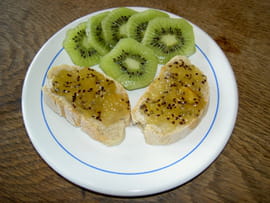 Confiture kiwis-pommes-orange
