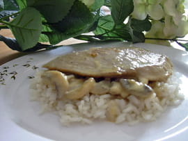 Escalopes de veau � la normande