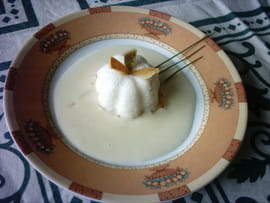 Timbale de sole aux grenouilles