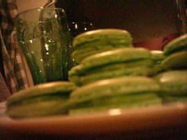 Macarons pistache