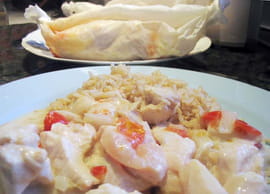 Papillotes l�g�res au poulet express