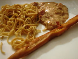 Poulet genre sat� aux cacahu�tes
