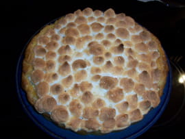 Tarte meringu�e aux pommes