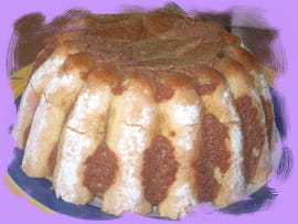 Charlotte au chocolat au lait