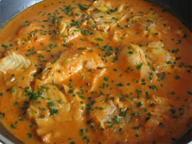 Bouillabaisse de cabillaud