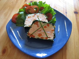 Terrine de poissons aux crevettes