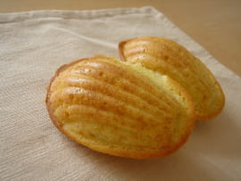 Madeleines faciles aux amandes
