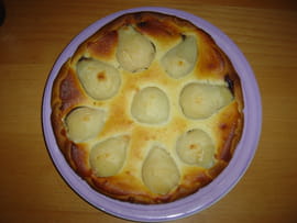 Tarte poires-chocolat