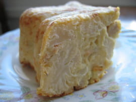 Timbale estivale de chou fleur