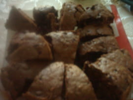 Bouch�es tr�s chocolat�es sans beurre