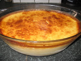 Flan au lait de coco