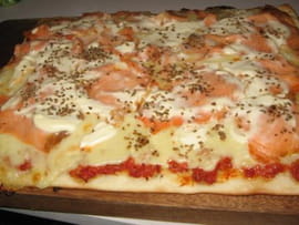 Quiche au saumon