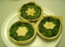 Tartelettes aux �pinards