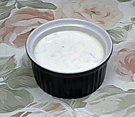 Champignons � la sauce yaourt