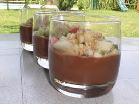 Verrine  chocolat sp�cial enfants