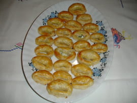 Croissant au saumon fum� et ciboulette