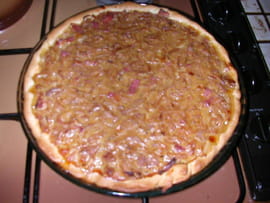 Tarte aux �chalotes