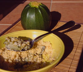 Crumble de courgette
