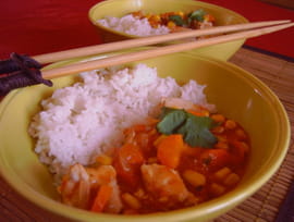 Mijot� de dinde � la chinoise