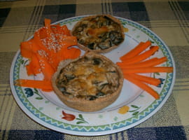Tartelettes aux aubergines